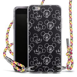 New Carry Case Transparent Stoff colourful/silber