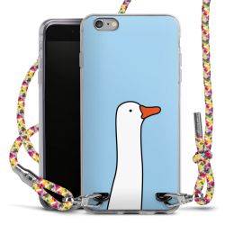 New Carry Case Transparent Stoff colourful/silber