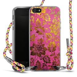 Carry Case Transparent Fabric colourful