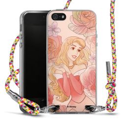 New Carry Case Transparent Stoff colourful/silber