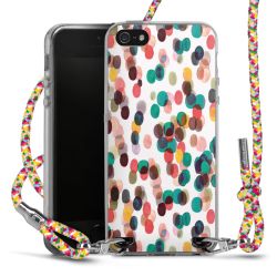 Carry Case Transparent Fabric colourful