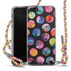 Carry Case Transparent Fabric colourful