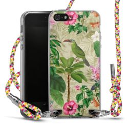 Carry Case Transparent Fabric colourful