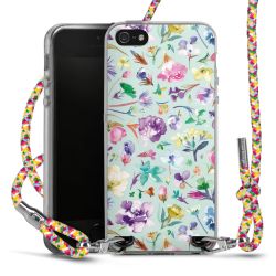 Carry Case Transparent Fabric colourful