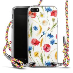 Carry Case Transparent Fabric colourful