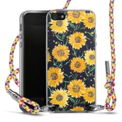 New Carry Case Transparent Stoff colourful/silber