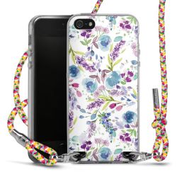 Carry Case Transparent Fabric colourful