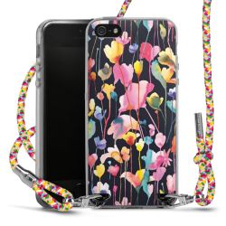 Carry Case Transparent Fabric colourful