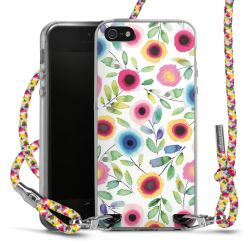 Carry Case Transparent Fabric colourful