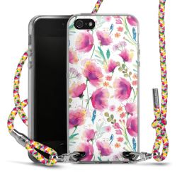 Carry Case Transparent Fabric colourful