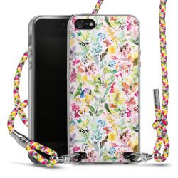 Carry Case Transparent Fabric colourful