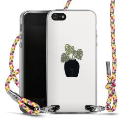 New Carry Case Transparent Stoff colourful/silber