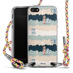 New Carry Case Transparent Stoff colourful/silber