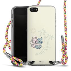 New Carry Case Transparent Stoff colourful/silber