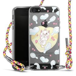 New Carry Case Transparent Stoff colourful/silber