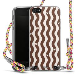 New Carry Case Transparent Stoff colourful/silber