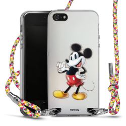 New Carry Case Transparent Stoff colourful/silber