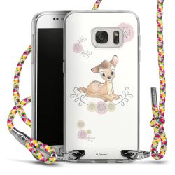 New Carry Case Transparent Stoff colourful/silber