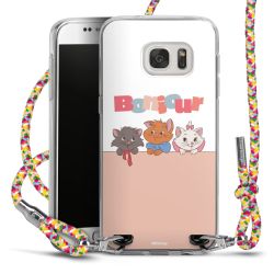 New Carry Case Transparent Stoff colourful/silber