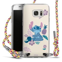 New Carry Case Transparent Stoff colourful/silber