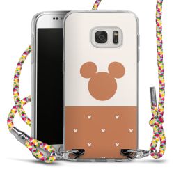 New Carry Case Transparent Stoff colourful/silber