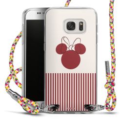 New Carry Case Transparent Stoff colourful/silber