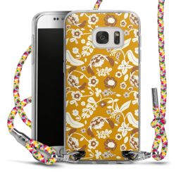 New Carry Case Transparent Stoff colourful/silber