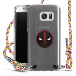 New Carry Case Transparent Stoff colourful/silber