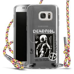 New Carry Case Transparent Stoff colourful/silber