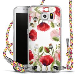 Carry Case Transparent Fabric colourful