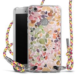 Carry Case Transparent Fabric colourful