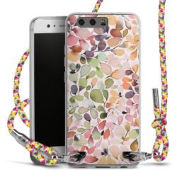 Carry Case Transparent Fabric colourful