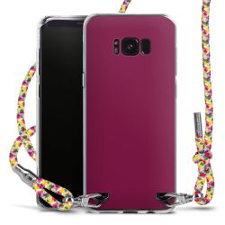 New Carry Case Transparent Stoff colourful/silber