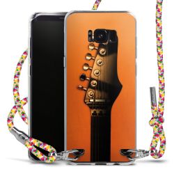 New Carry Case Transparent Stoff colourful/silber