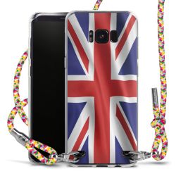 New Carry Case Transparent Stoff colourful/silber