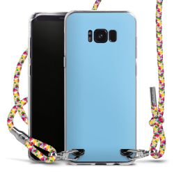 New Carry Case Transparent Stoff colourful/silber