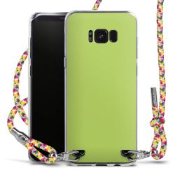 New Carry Case Transparent Stoff colourful/silber