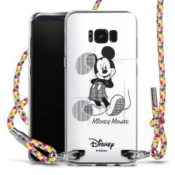 New Carry Case Transparent Stoff colourful/silber