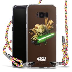 New Carry Case Transparent Stoff colourful/silber