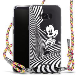 New Carry Case Transparent Stoff colourful/silber