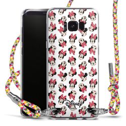 New Carry Case Transparent Stoff colourful/silber