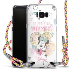 New Carry Case Transparent Stoff colourful/silber