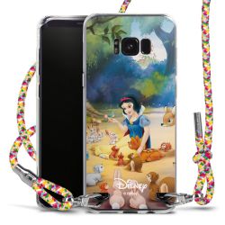 New Carry Case Transparent Stoff colourful/silber