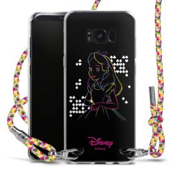 New Carry Case Transparent Stoff colourful/silber