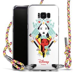 New Carry Case Transparent Stoff colourful/silber