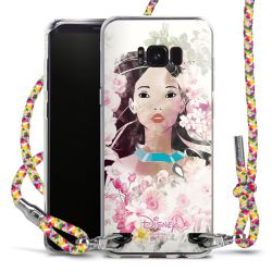 New Carry Case Transparent Stoff colourful/silber