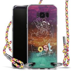 New Carry Case Transparent Stoff colourful/silber