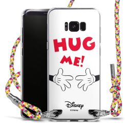 New Carry Case Transparent Stoff colourful/silber