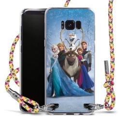 New Carry Case Transparent Stoff colourful/silber