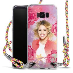 New Carry Case Transparent Stoff colourful/silber